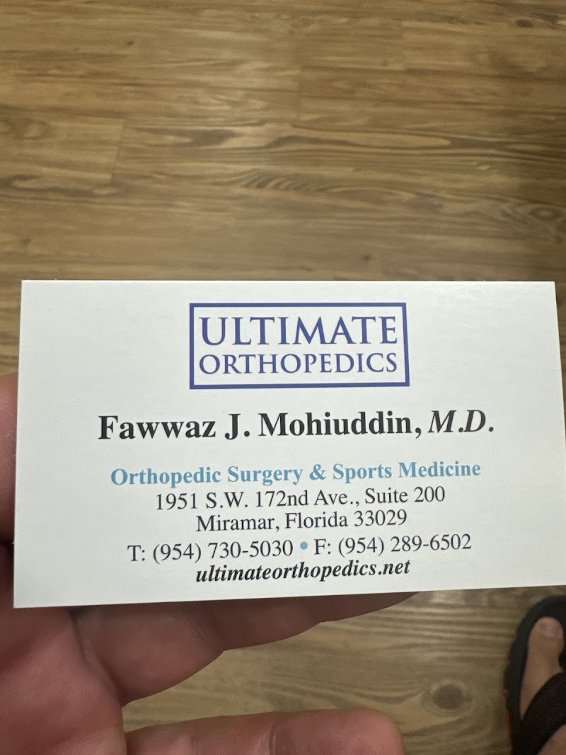 Ultimate Orthopedics Surgeon – Miramar